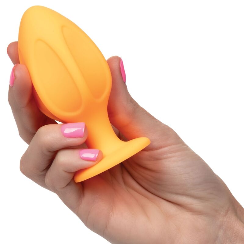 Calexotics Cheeky Buttplug Orange | Niks.fi verkkokauppa