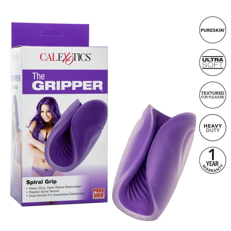Calexotics Spiral Grip Masturbator | Niks.fi verkkokauppa
