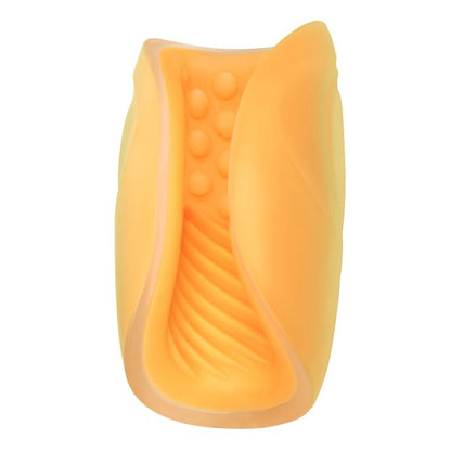 Calexotics Beaded Grip Masturbator Orange | Niks.fi verkkokauppa