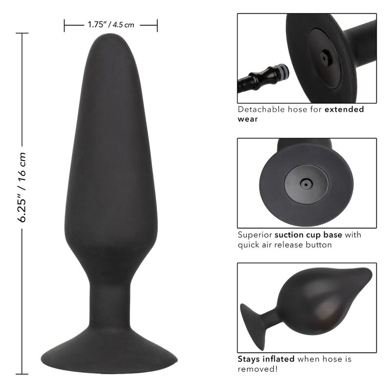 Calexotics Xl Silicone Inflatable Plug | Niks.fi verkkokauppa