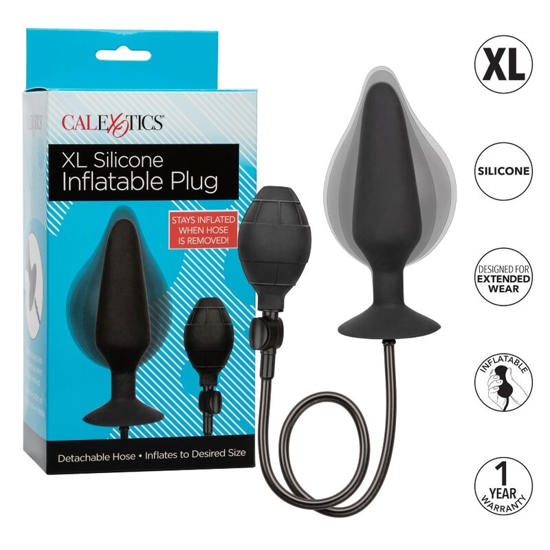 Calexotics Xl Silicone Inflatable Plug | Niks.fi verkkokauppa