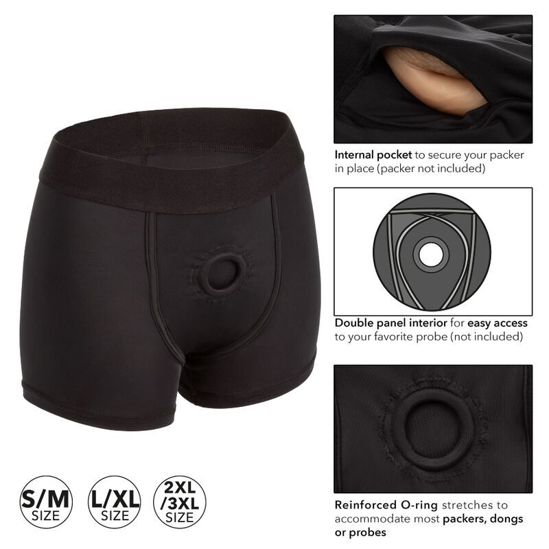 Calexotics Boxer Style Harness S/M | Niks.fi verkkokauppa