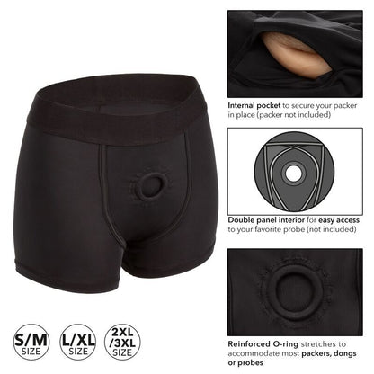 Calexotics Boxer Style Harness S/M | Niks.fi verkkokauppa