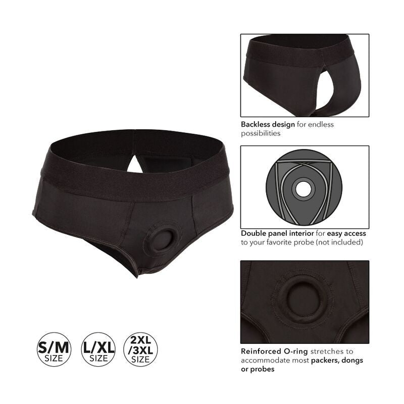 Calexotics Boundless Backless Brief L/Xl | Niks.fi verkkokauppa