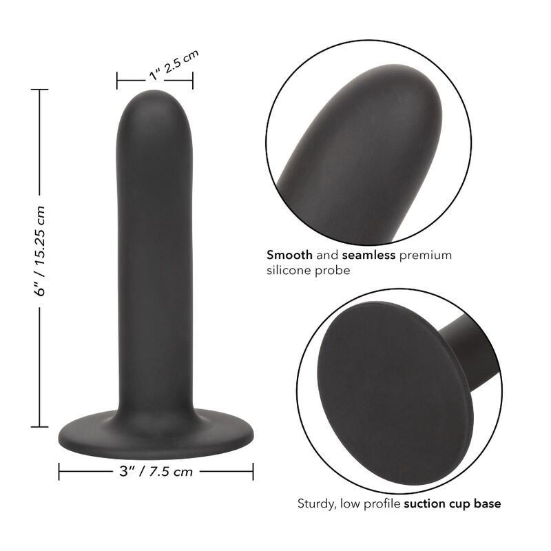 Calexotics Boundless Dildo 15.25 Cm Harness Compatible Smooth | Niks.fi verkkokauppa