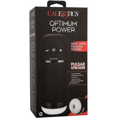Calexotics Optimum Power Stroker Vibrating And Suction Functions | Niks.fi verkkokauppa