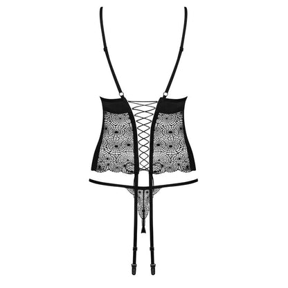 Obsessive Sharlotte Corset L/Xl | Niks.fi verkkokauppa