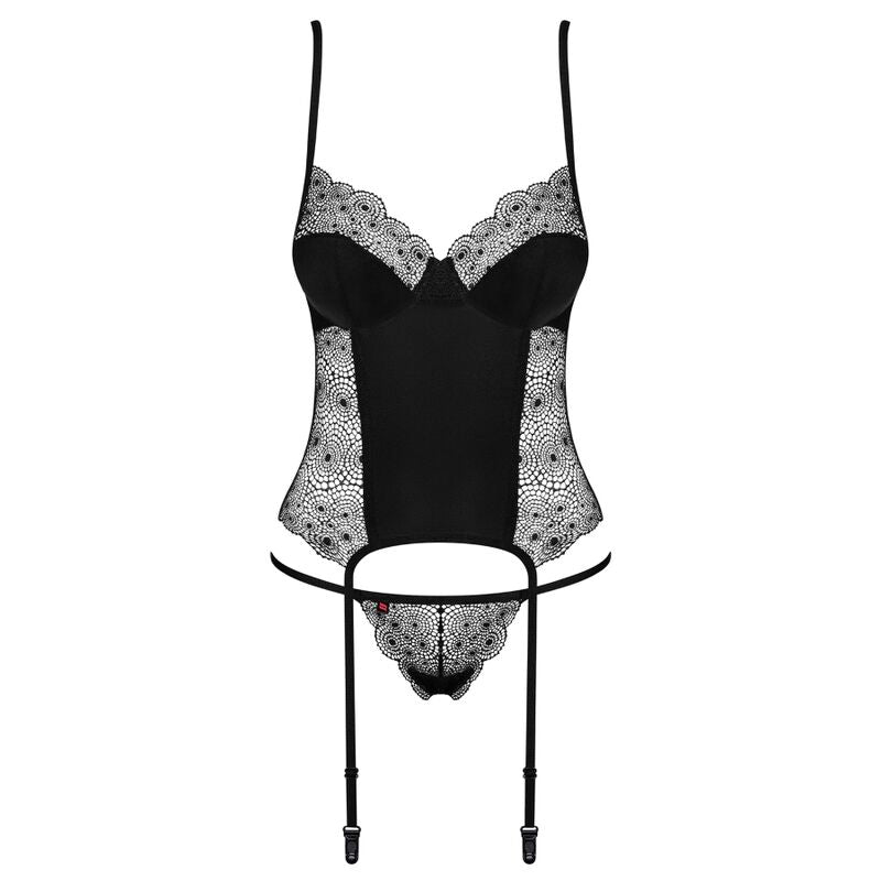 Obsessive Sharlotte Corset L/Xl | Niks.fi verkkokauppa
