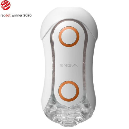 Tenga Flip Orb Strong Crash Masturbator White And Orange | Niks.fi verkkokauppa