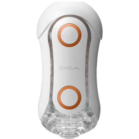 Tenga Flip Orb Strong Crash Masturbator White And Orange | Niks.fi verkkokauppa