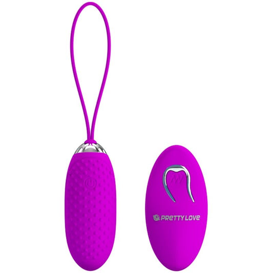 Pretty Love Joanna Vibrating Egg Remote Control 12 Modes | Niks.fi verkkokauppa