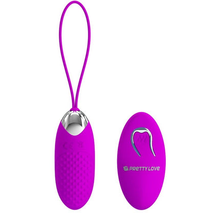 Pretty Love Joanna Vibrating Egg Remote Control 12 Modes | Niks.fi verkkokauppa