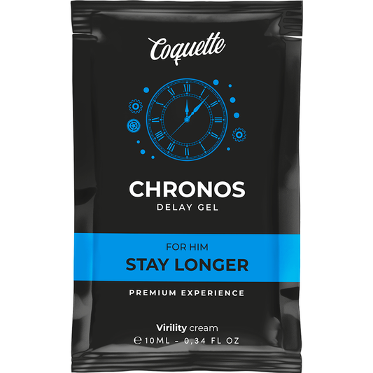 Coquette Chic Desire Pocket Chronos Delay Retardant Gel For Him 10 Ml | Niks.fi verkkokauppa