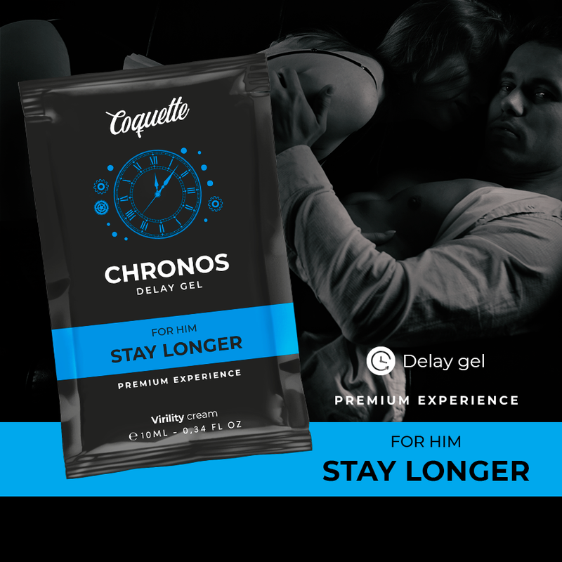 Coquette Chic Desire Pocket Chronos Delay Retardant Gel For Him 10 Ml | Niks.fi verkkokauppa