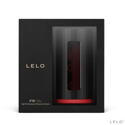 Lelo F1S V2 Masturbator With Sdk Technology Red Black | Niks.fi verkkokauppa