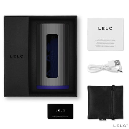 Lelo F1S V2 Masturbator With Blue And Metal Sdk Technology | Niks.fi verkkokauppa