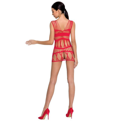 Passion Woman Bs089 Red Bodystocking One Size | Niks.fi verkkokauppa