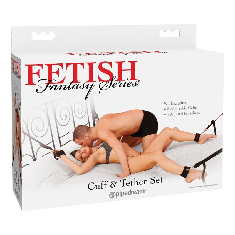 Fetish Fantasy Cuff And Tether Set | Niks.fi verkkokauppa