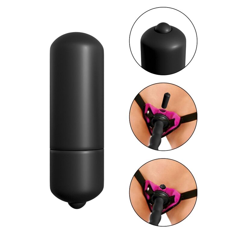 Fetish Fantasy Series Vibrating Strap-On Set Purple. | Niks.fi verkkokauppa