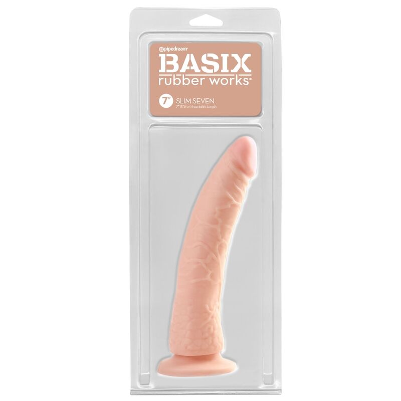 Basix Jelly Penis Slim 19 Cm Natural | Niks.fi verkkokauppa