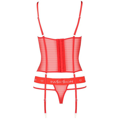 Passion Kyouka Corset Red S/M | Niks.fi verkkokauppa