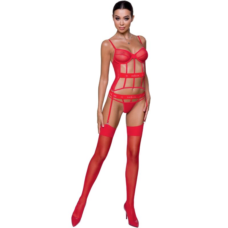 Passion Kyouka Corset Red L/Xl | Niks.fi verkkokauppa