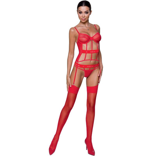 Passion Kyouka Corset Red L/Xl | Niks.fi verkkokauppa