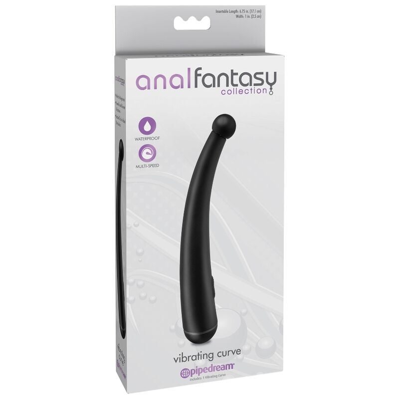 Anal Fantasy Curve Vibrator | Niks.fi verkkokauppa