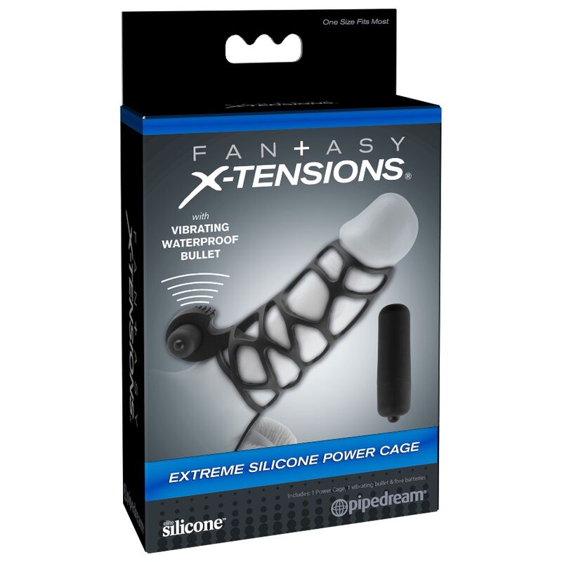 Fantasy X Tensions Extreme Silicone Power Cage | Niks.fi verkkokauppa