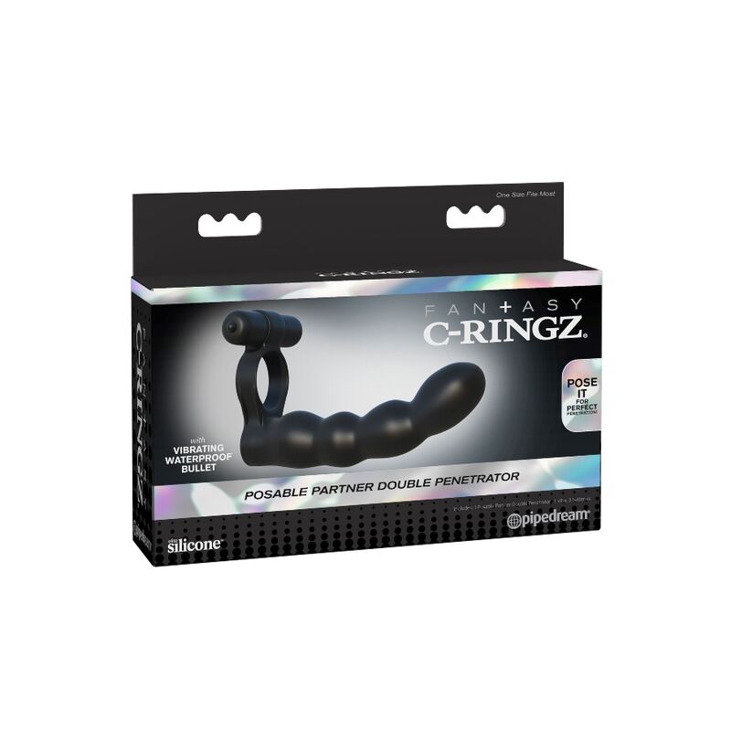 Fantasy C-Ringz Posable Double Penetrator | Niks.fi verkkokauppa