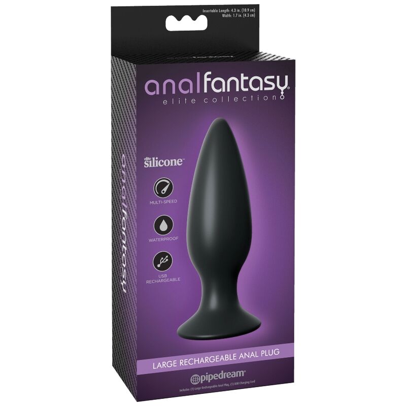 Anal Fantasy Elite Collection Rechargeable Anal Plug | Niks.fi verkkokauppa