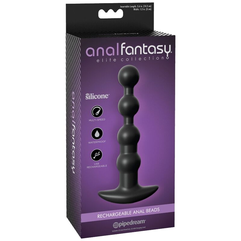 Anal Fantasy Elite Collection Rechargeable Anal Balls | Niks.fi verkkokauppa
