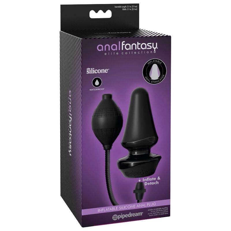 Anal Fantasy Elite Collection Inflatable Plug | Niks.fi verkkokauppa