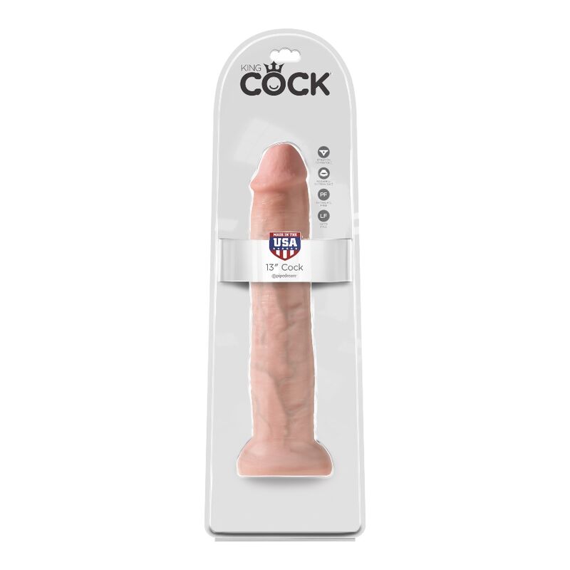 King Cock Realistic Dildo 33 Cm | Niks.fi verkkokauppa