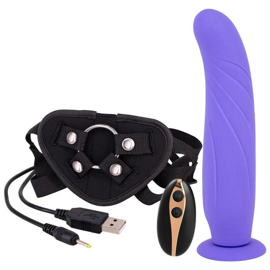 Seven Creations Strap On Harness With Dildo 24 Cm | Niks.fi verkkokauppa