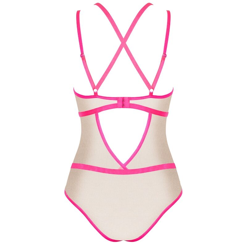 Obsessive Nudelia Teddy Pink S/M | Niks.fi verkkokauppa