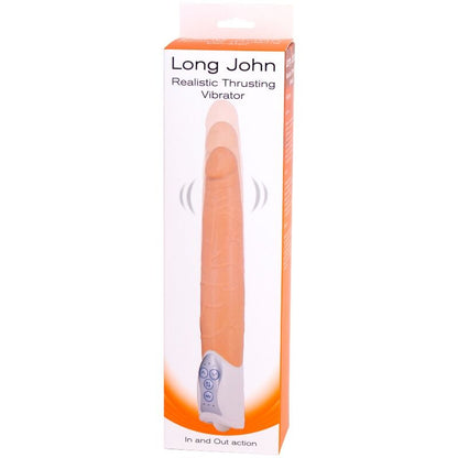 Seven Creations Long John Realistic Up&Down Vibrator | Niks.fi verkkokauppa