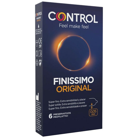 Control Finissimo Original 6 Units | Niks.fi verkkokauppa