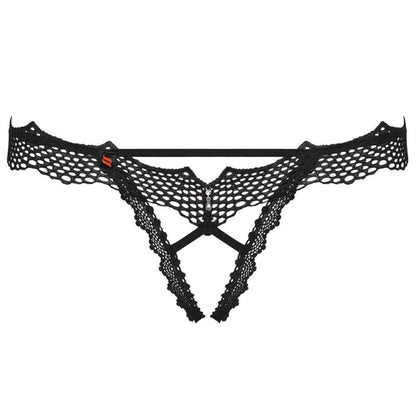 Obsessive Bravelle Thong Crotchless S/M | Niks.fi verkkokauppa