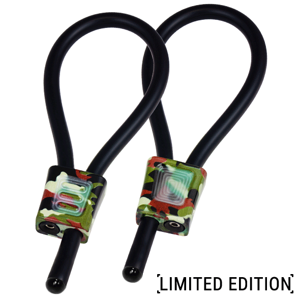 Prestige Electraloops Adjustable Cock Rings Camouflage | Niks.fi verkkokauppa