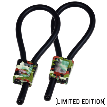 Prestige Electraloops Adjustable Cock Rings Camouflage | Niks.fi verkkokauppa