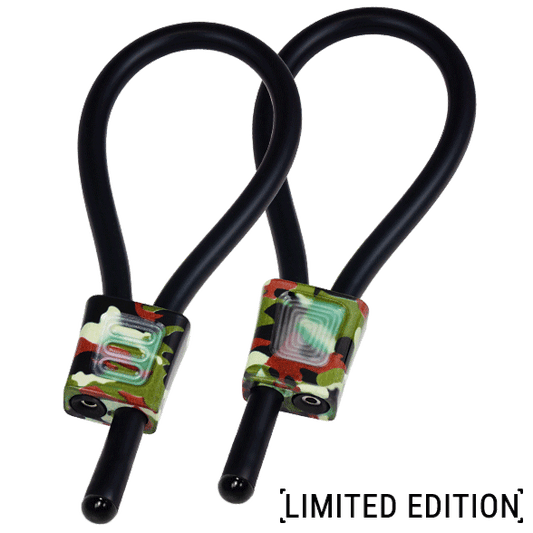 Prestige Electraloops Adjustable Cock Rings Camouflage | Niks.fi verkkokauppa