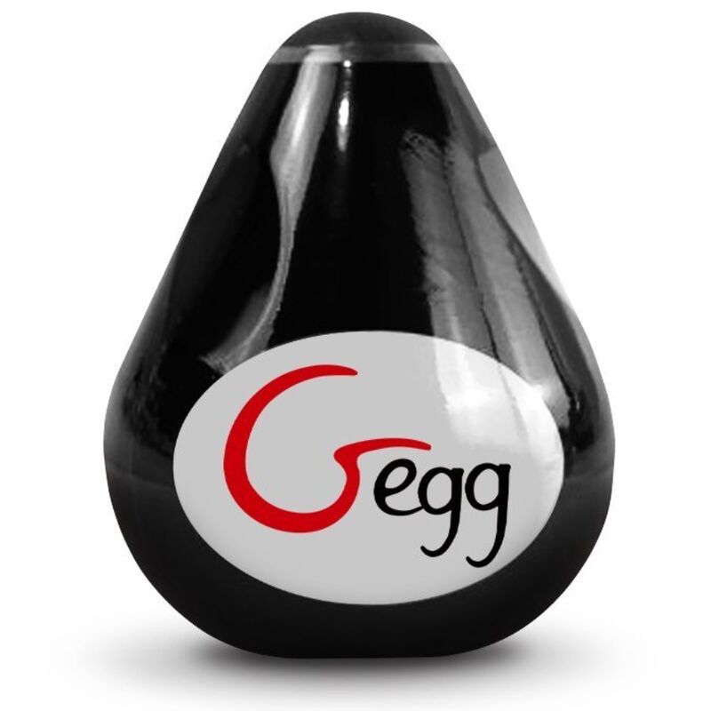 G-Vibe Reusable Textured Masturbator Egg Black | Niks.fi verkkokauppa