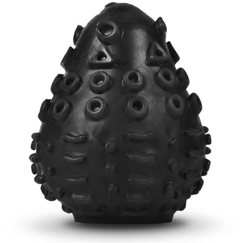 G-Vibe Reusable Textured Masturbator Egg Black | Niks.fi verkkokauppa