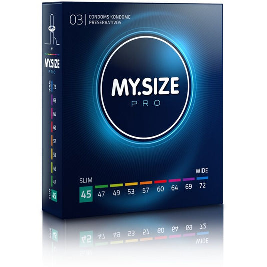 My Size Pro Condoms 45 Mm 3 Units | Niks.fi verkkokauppa