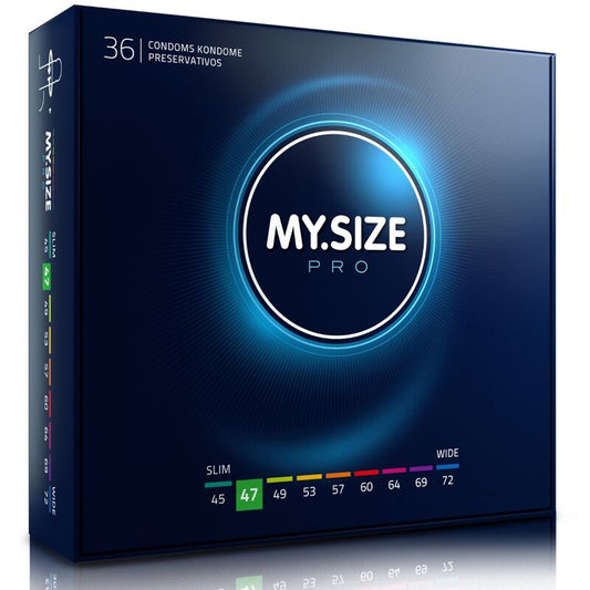 My Size Pro Condoms 47 Mm 36 Units | Niks.fi verkkokauppa