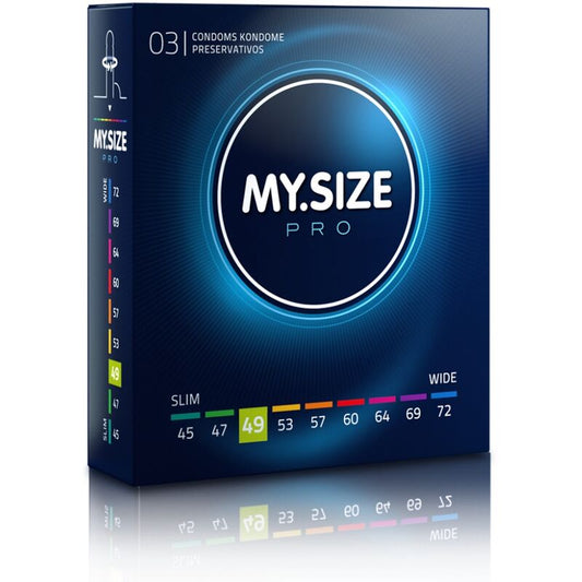 My Size Pro Condoms 49 Mm 3 Units | Niks.fi verkkokauppa