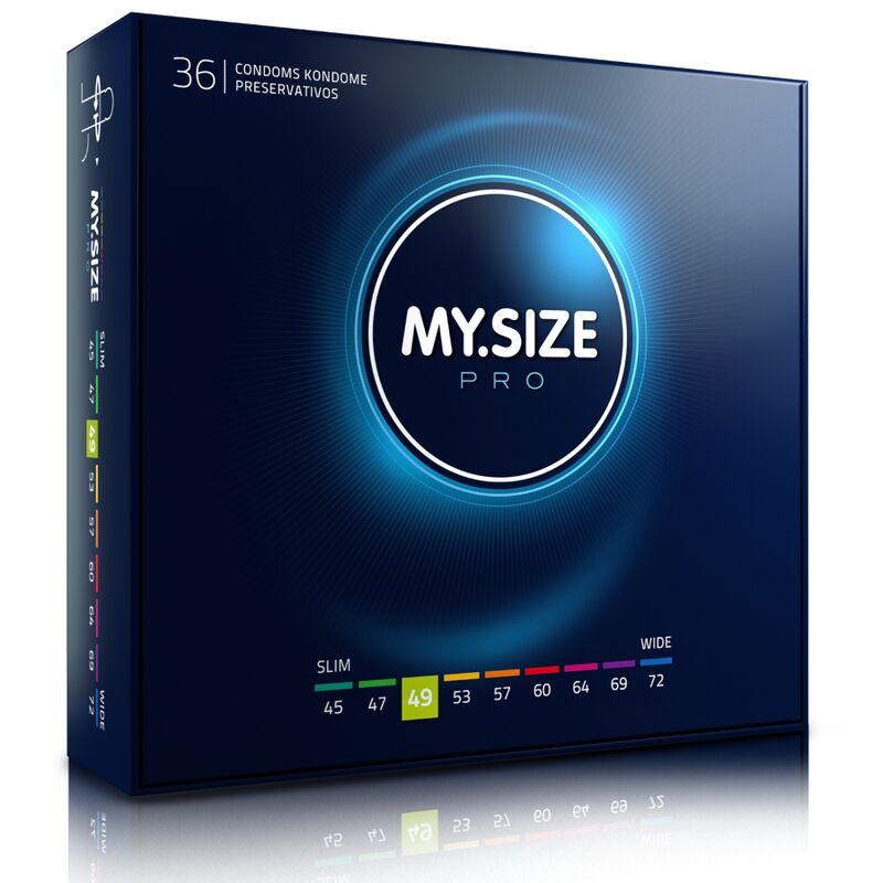 My Size Pro Condoms 49 Mm 36 Units | Niks.fi verkkokauppa