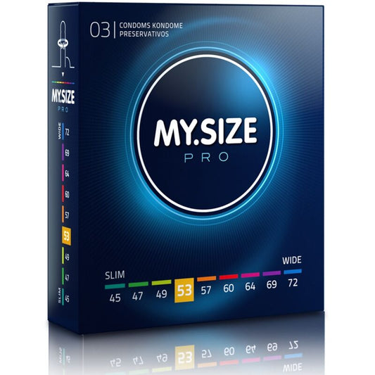 My Size Pro Condoms 53 Mm 3 Units | Niks.fi verkkokauppa