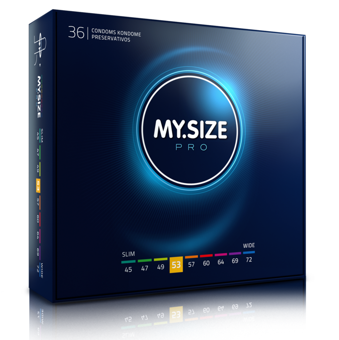 My Size Pro Condoms 53 Mm 36 Units | Niks.fi verkkokauppa